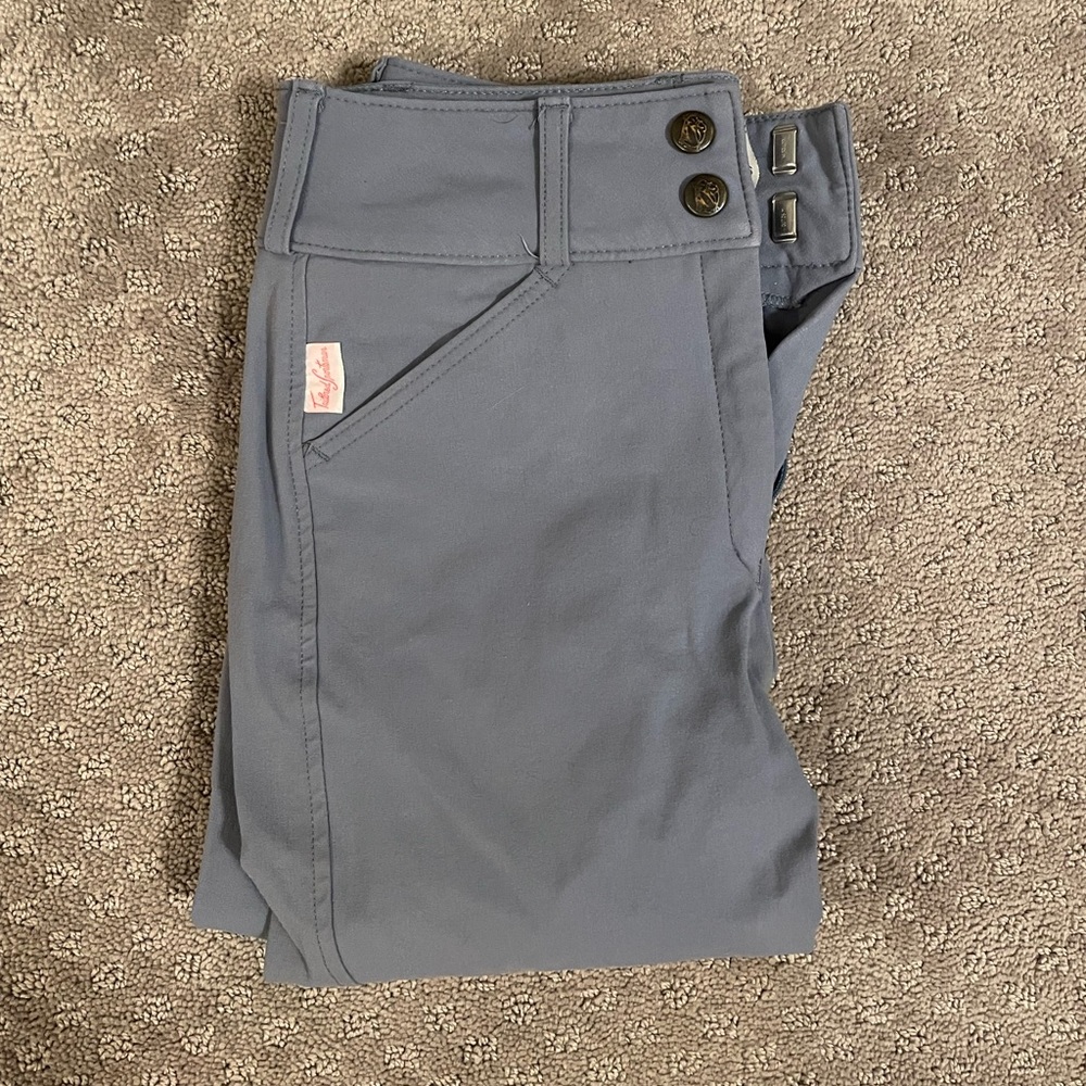 Blue Tailored Sportsman Riding Pants